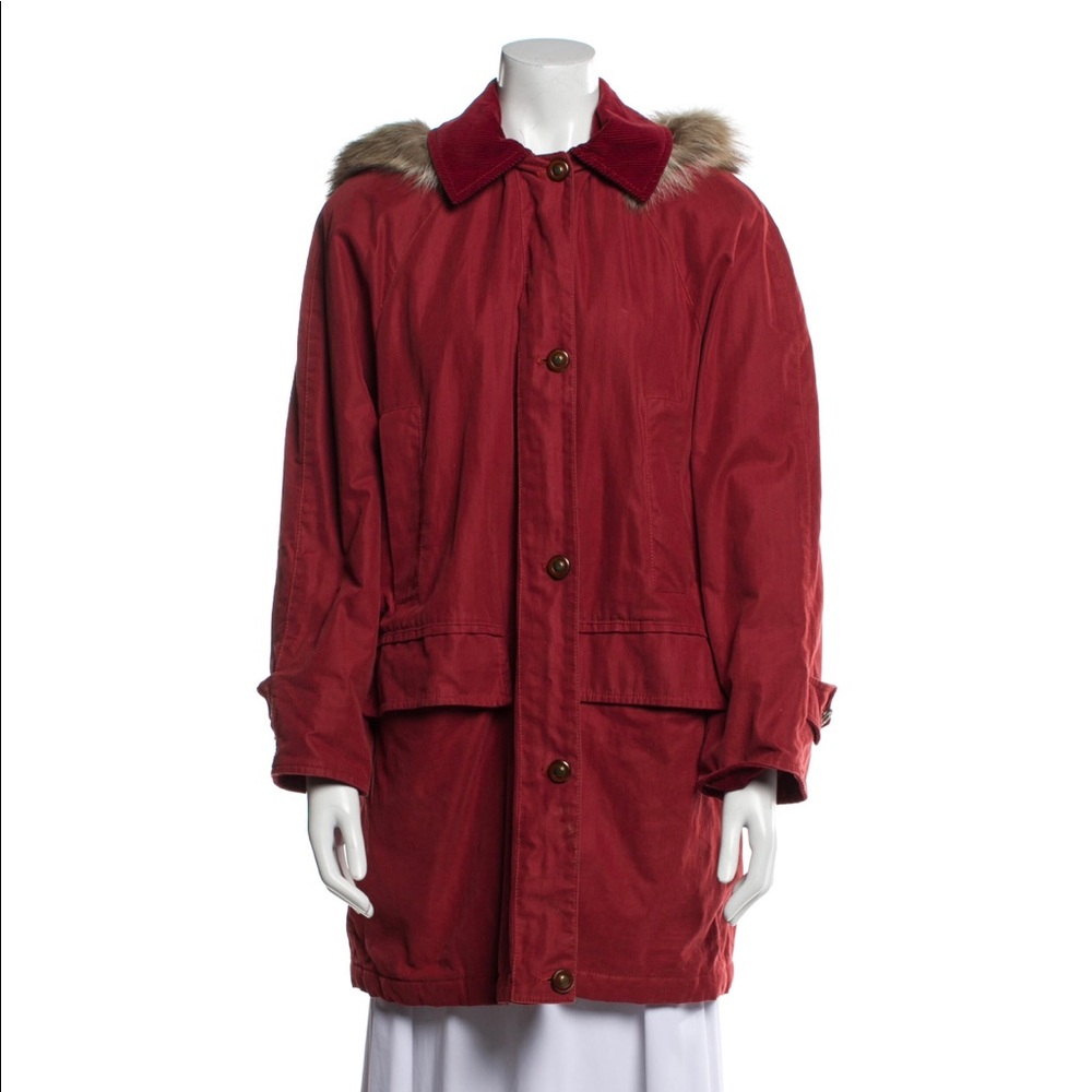 Vintage Burberry Parka. Coat